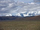 Tibet Kailash 03 Nyalam to Peiku Tso 05 Shishapangma From Just before Checkpoint